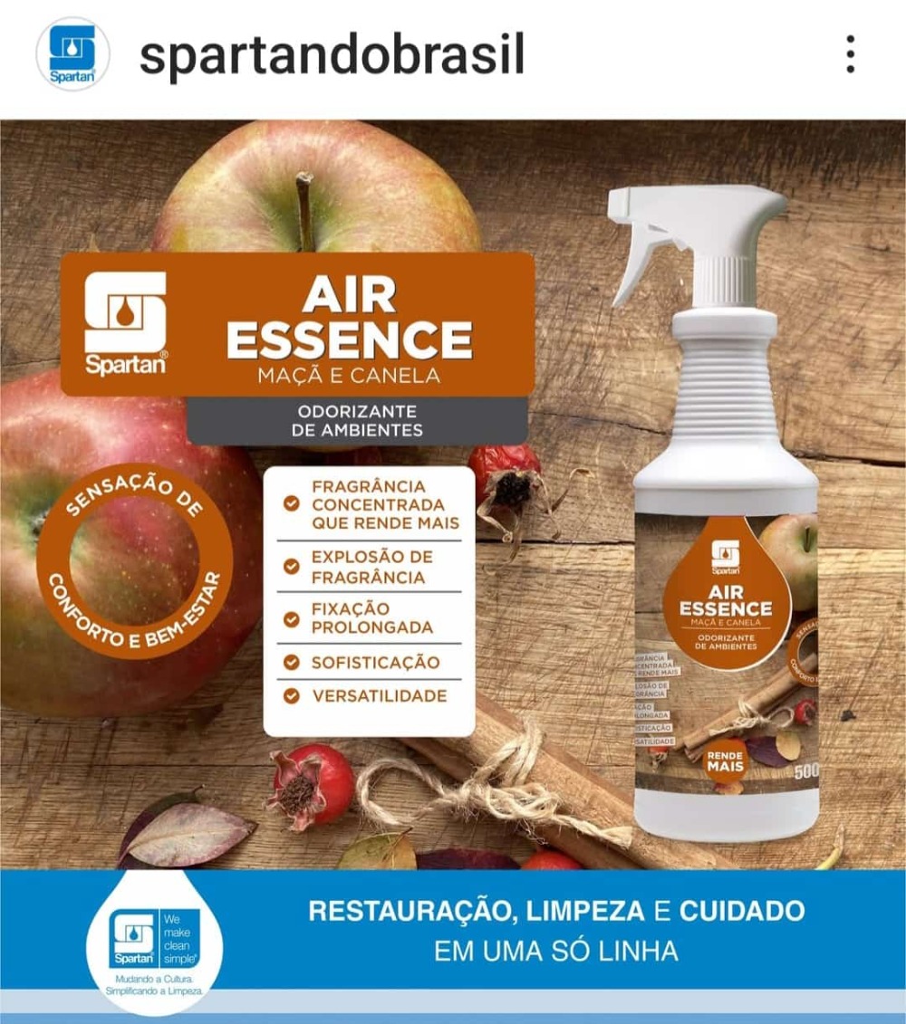 AIR ESSENCE MACA E CANELA ODORIZANTE 500ML - Imagem 2
