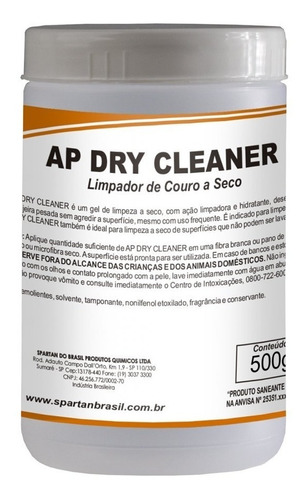 AP DRY LIMPADOR A SECO COURO 500 GR