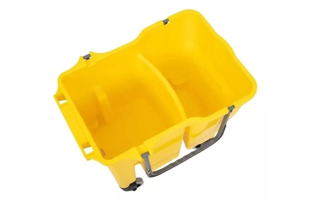 BALDE DUAS AGUAS C/ ESPREMEDOR 30LTS BRALIMPIA - Imagem 2