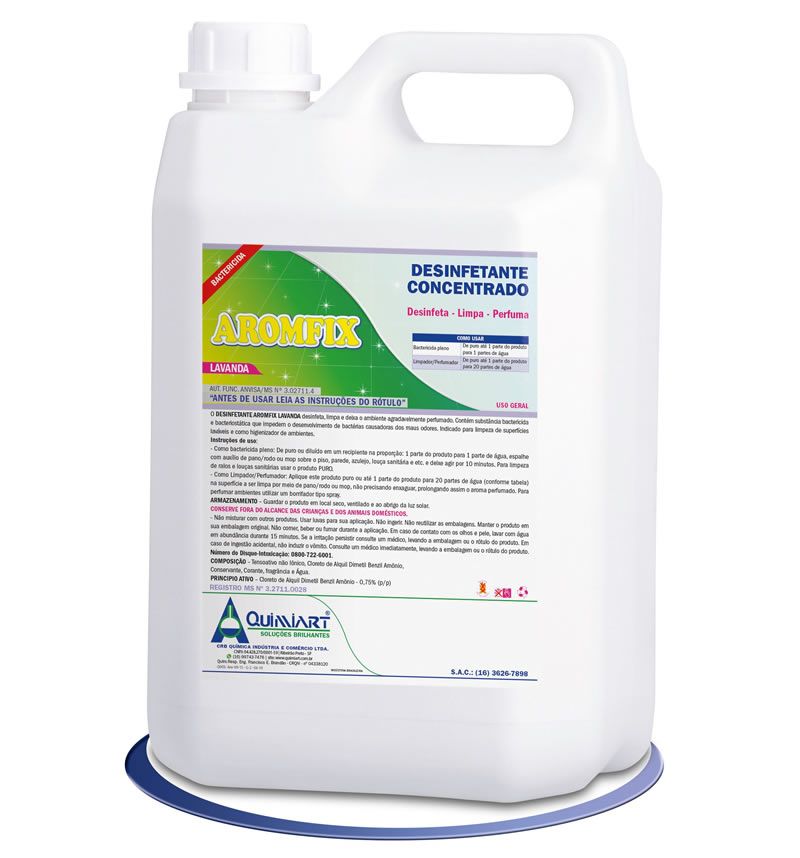 DESINFETANTE AROMFIX LAVANDA 5 LTS