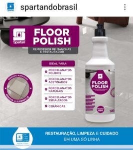 FLOOR POLISH REMOVEDOR MANCHAS E RESTAURADOR 500ML