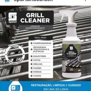 GRILL CLEANER DESENGORDURANTE DESINCRUSTANTE PARA GRELHAS 500ML