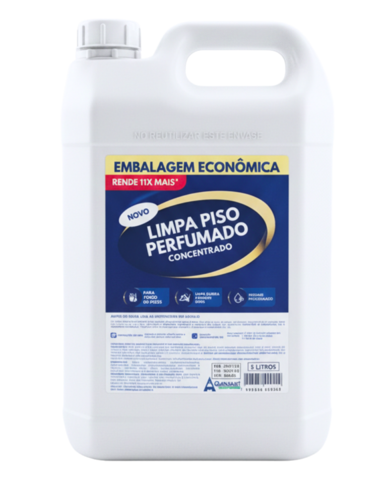 LIMPA PISOS PERFUMADO COM ALTO PODER DE LIMPEZA