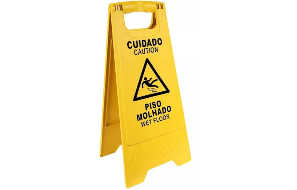 PLACA COMPACT PISO MOLHADO BRALIMPIA