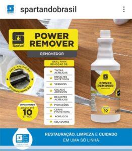POWER REMOVER 500ML REMOVEDOR REJUNTE ACRILICO E RESIDUOS