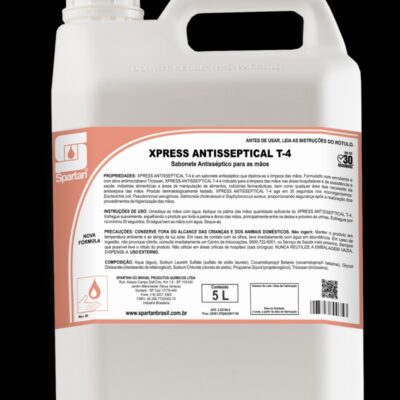 SABONETE ANTISSEPTICO T-4 SPARTAN 5 LTS
